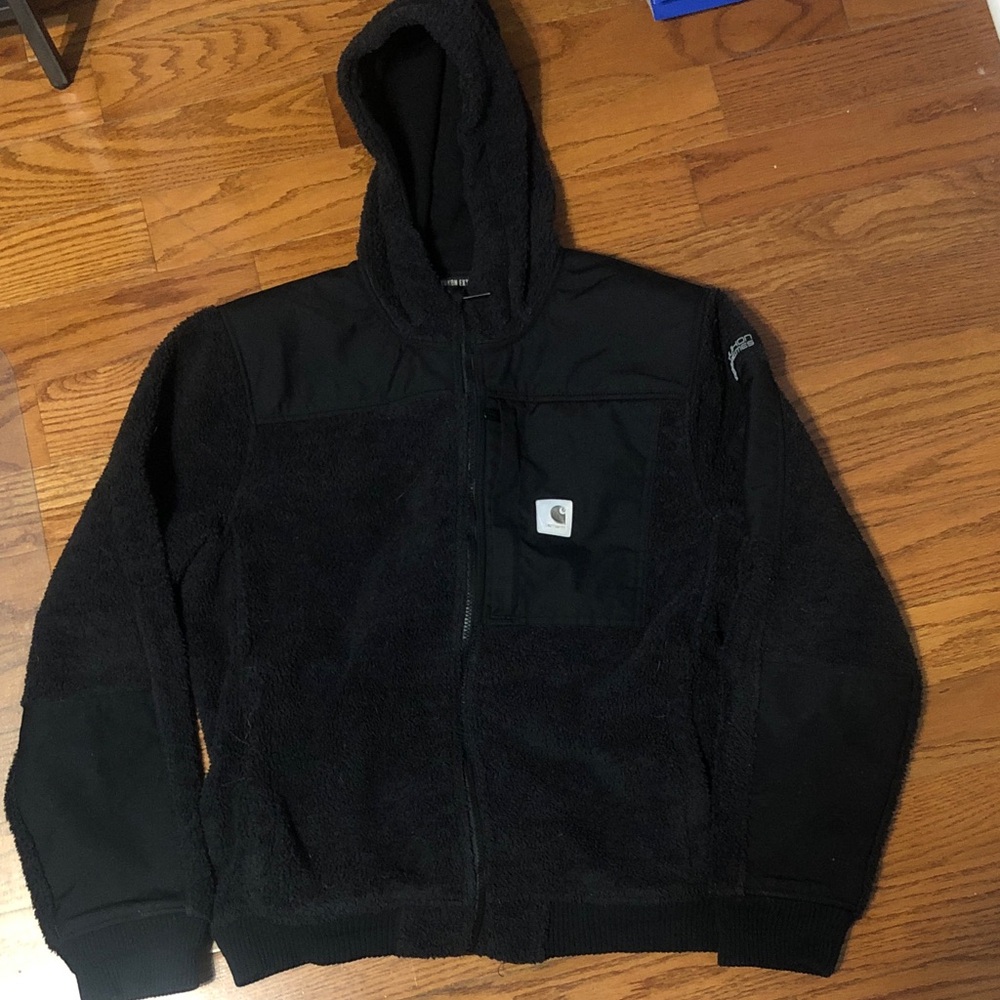 Carhartt Black Fleece Hooded Jacket Yukon Extremes